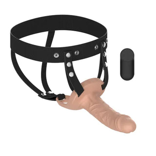PASSION PLAY REALISTIC HOLLOW STRAP ON