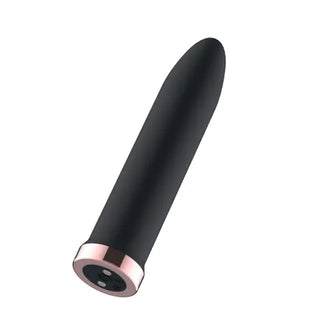 PASSION PLAY RECHARGABLE VIBRATING BULLET BLACK