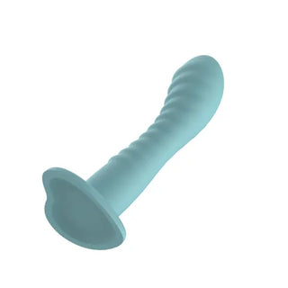 PASSION PLAY LIQUID SILIONE RIDGED DILDO