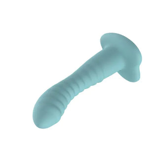 PASSION PLAY LIQUID SILIONE RIDGED DILDO