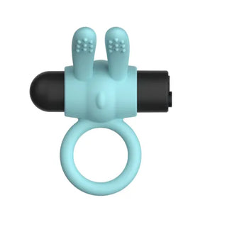 PASSIONS PLAY SILICONE RABBIT VIBRATING COCKRING