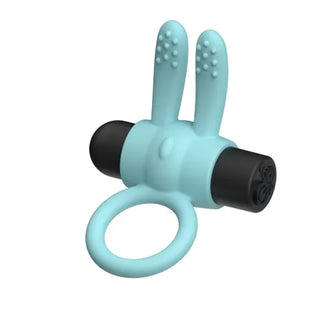 PASSIONS PLAY SILICONE RABBIT VIBRATING COCKRING