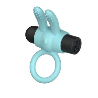 PASSIONS PLAY SILICONE RABBIT VIBRATING COCKRING