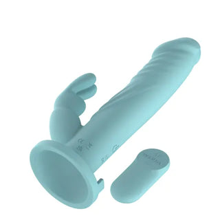 PASSION PLAY VIBRATING RABBIT DILDO