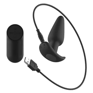 PASSION PLAY VIBRATING REMOTE CONTROL BUTT PLUG