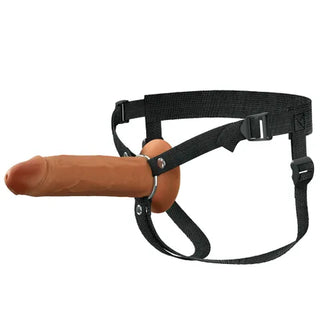 FX ELITE 8 INCH SILICONE HOLLOW STRAP ON