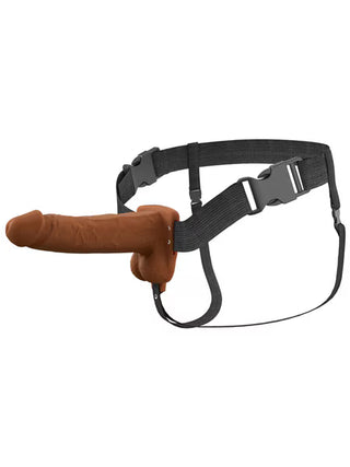 FANTASY X-TENSION ELITE VIBRATING HOLLOW STRAP ON 7 INCH