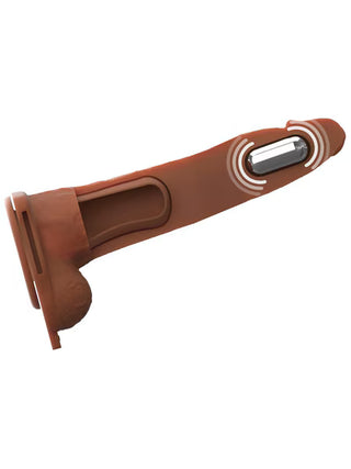 FANTASY X-TENSION ELITE VIBRATING HOLLOW STRAP ON 8 INCH
