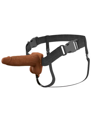 FANTASY X-TENSION ELITE VIBRATING HOLLOW STRAP ON 6 INCH