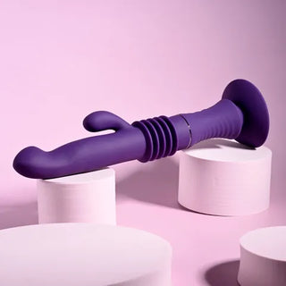 PLAYBOY PLEASURE HOPPY ENDING THRUSTING VIBRATOR