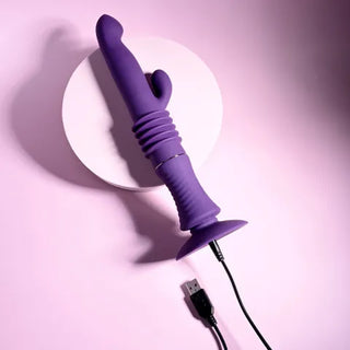 PLAYBOY PLEASURE HOPPY ENDING THRUSTING VIBRATOR