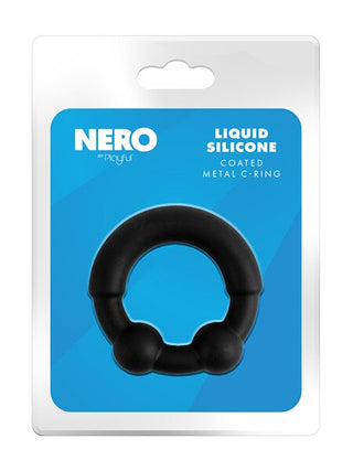 NERO COATED METAL COCK RING