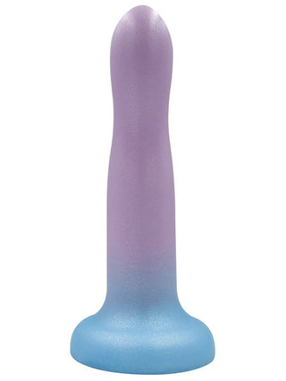 PLEASURES BY PLAYFUL 6 INCH DONG PURPLE TO BLUE