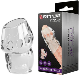 PRETTY LOVE PENIS SLEEVE OSCAR CLEAR