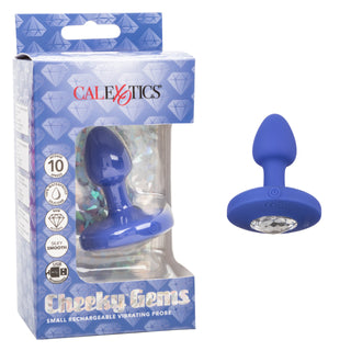 CHEEKY GEMS RECHARGEABLE VIBRATING PROBE