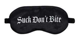 OUCH SUCK DONT BITE BLINDFOLD