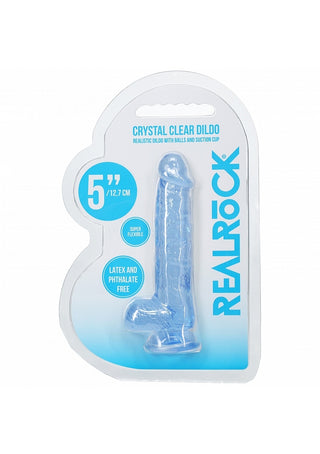 REALROCK 5 INCH REALISTIC DILDO WITH BALLS