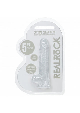 REALROCK 5 INCH REALISTIC DILDO WITH BALLS