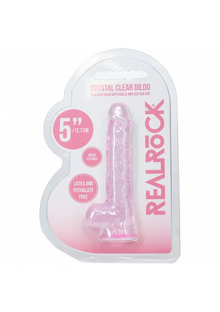 REALROCK 5 INCH REALISTIC DILDO WITH BALLS