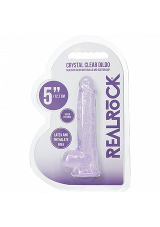 REALROCK 5 INCH REALISTIC DILDO WITH BALLS