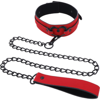 SEX AND MISCHIEF AMOR HEART COLLAR AND LEASH