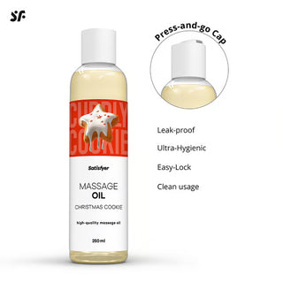 SATISFYER MASSAGE OIL CHRISTMAS COOKIE