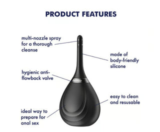 SATISFYER CLEAN & PLAY INTIMATE SHOWER DOUCHE