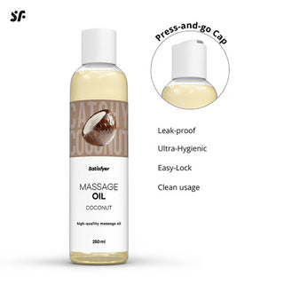 SATISFYER MASSAGE OIL COCONUT