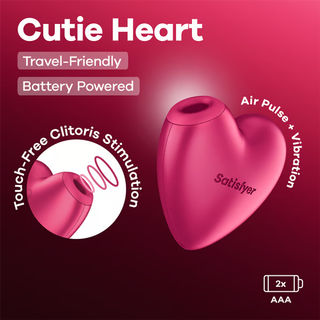 SATISFYER CUTIE HEART BATTERY SERIES