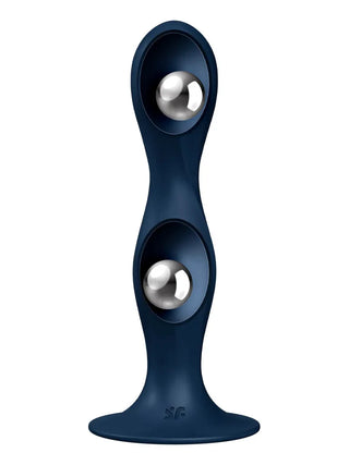 SATISFYER DOUBLE BALL R WEIGHTED DILDO