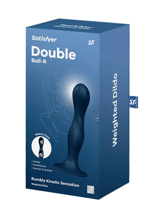 SATISFYER DOUBLE BALL R WEIGHTED DILDO