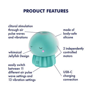 SATISFYER JELLY-CIOUS AIR PULSE