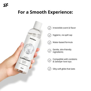 SATISFYER JUICY LUBRICANT BOOGY BOOTY