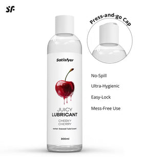 SATISFYER JUICY LUBRICANT CHEEKY CHERRY