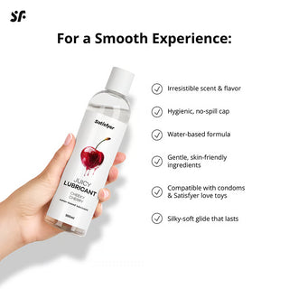 SATISFYER JUICY LUBRICANT CHEEKY CHERRY