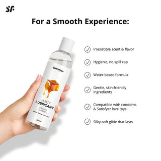 SATISFYER JUICY LUBRICANT CREAMY CARAMEL