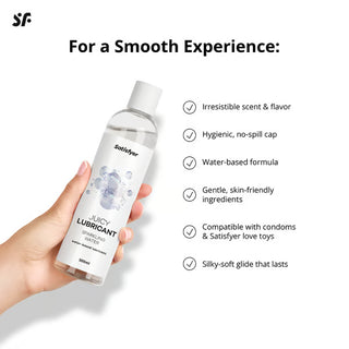 SATISFYER JUICY LUBRICANT SPARKLING WATER