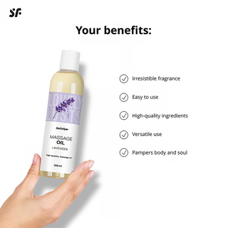 SATISFYER MASSAGE OIL LAVENDER
