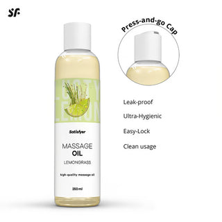 SATISFYER MASSAGE OIL LEMONGRASS