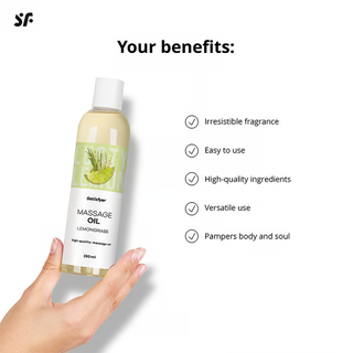 SATISFYER MASSAGE OIL LEMONGRASS