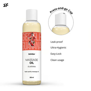 SATISFYER MASSAGE OIL GUARANA