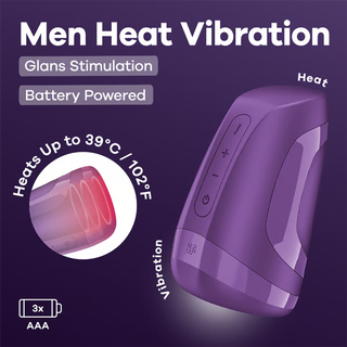SATISFYER MEN HEAT BATTERY SERIES