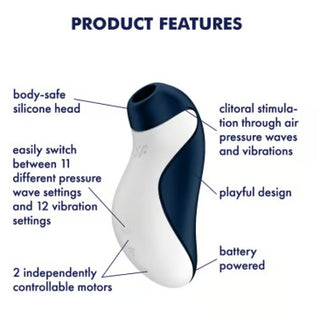SATISFYER ORCA BATTERY SERIES