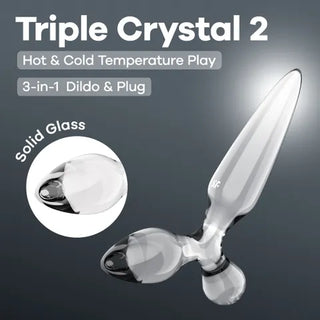 SATISFYER TRIPLE CRYSTAL 2
