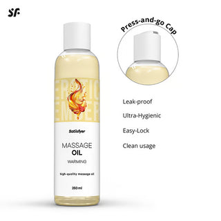 SATISFYER MASSAGE OIL WARMING