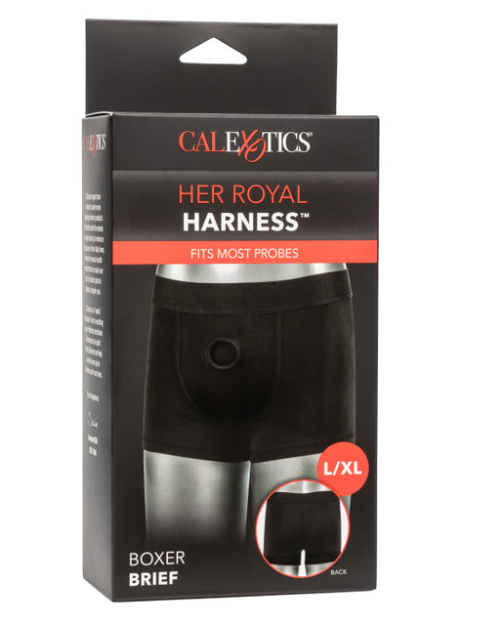 HER ROYAL HARNESS BOXER BRIEF L/XL