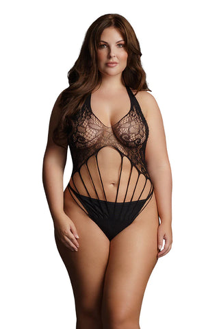 STRAPPY LACE TEDDY