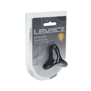 LEVELZ BEAD GRIP COCK AND BALL RING