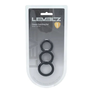 LEVELZ CLASSIC COCK RING SET OF 3