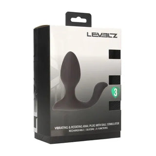 LEVELZ VIBRATING AND ROTATING PLUG